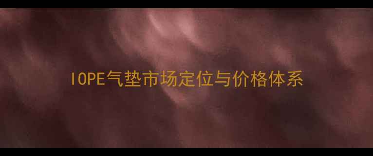 图片 IOPE气垫市场定位与价格体系