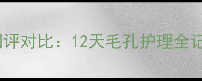 图片 ipsa黏土深层清洁面膜测评对比：12天毛孔护理全记录+成分+真实体验报告2