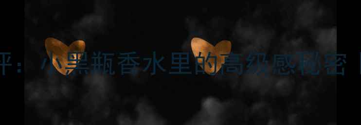 图片 圣罗兰全新香水测评：小黑瓶香水里的高级感秘密｜高级香调怎么选？