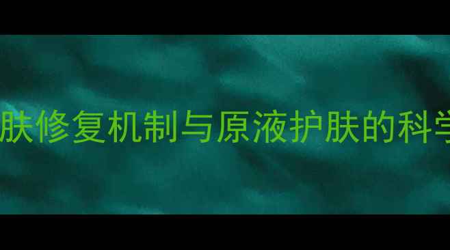 图片 夜间皮肤修复机制与原液护肤的科学关联2