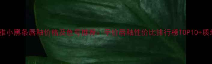 图片 欧莱雅小黑条唇釉价格及色号推荐：平价唇釉性价比排行榜TOP10+质地全2