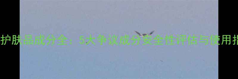 图片 碧的护肤品成分全：5大争议成分安全性评估与使用指南1