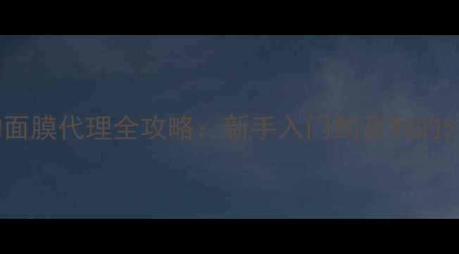图片 韩国SNP动物面膜代理全攻略：新手入门到盈利的5大关键步骤1
