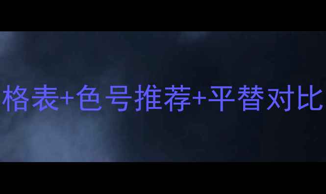 图片 🌟香奈儿唇釉口红新款价格表+色号推荐+平替对比（附试色图）｜美妆薯✨